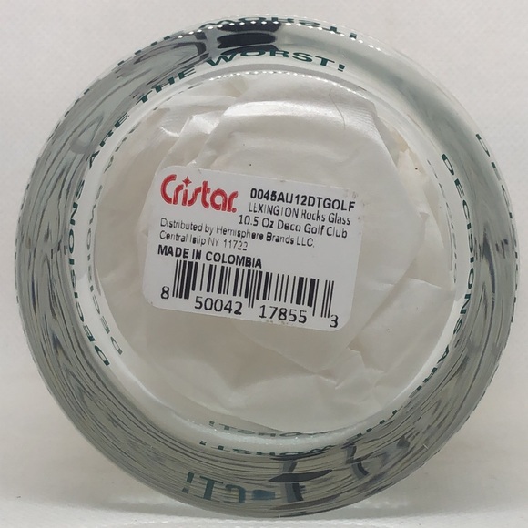 Golf Whiskey Glass Cocktail Old Fashioned 🥃 Great Unique Golf Gifts For Drinker - Picture 3 of 5